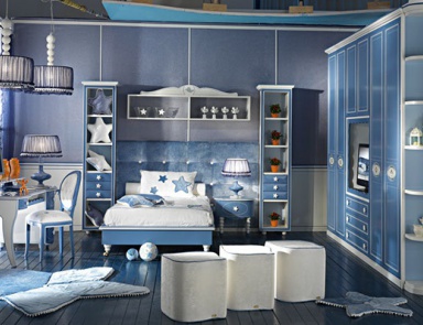 Set for a child's bedroom Fantasy, Ebanisteria Bacci