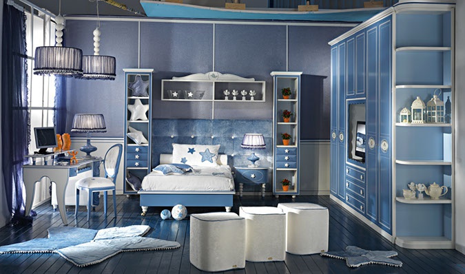 Set for a child's bedroom Fantasy, Ebanisteria Bacci