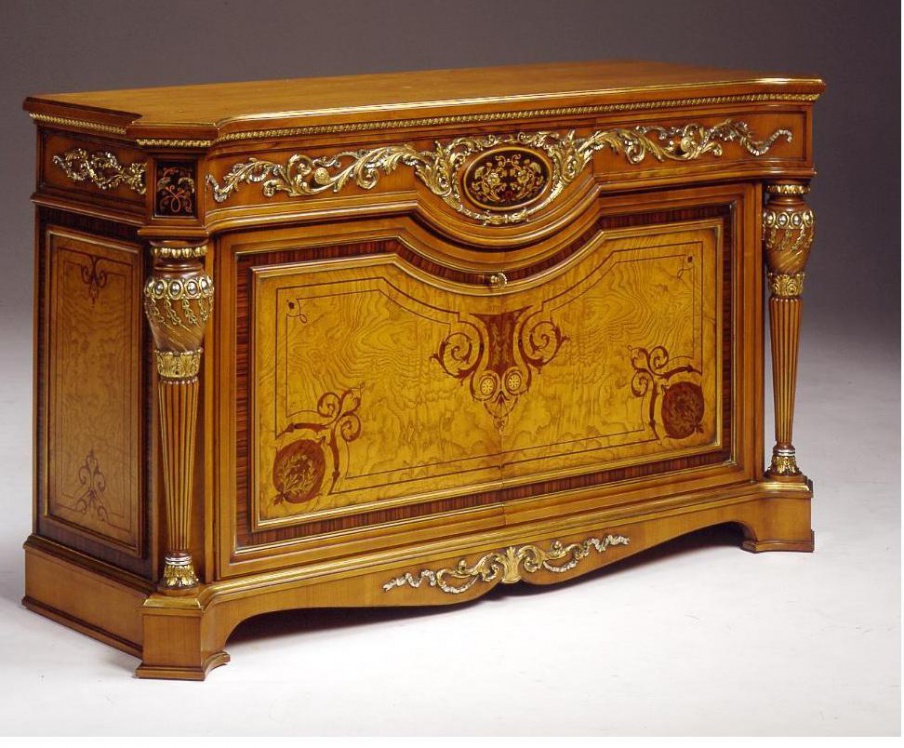 Wooden chest of drawers, Citterio