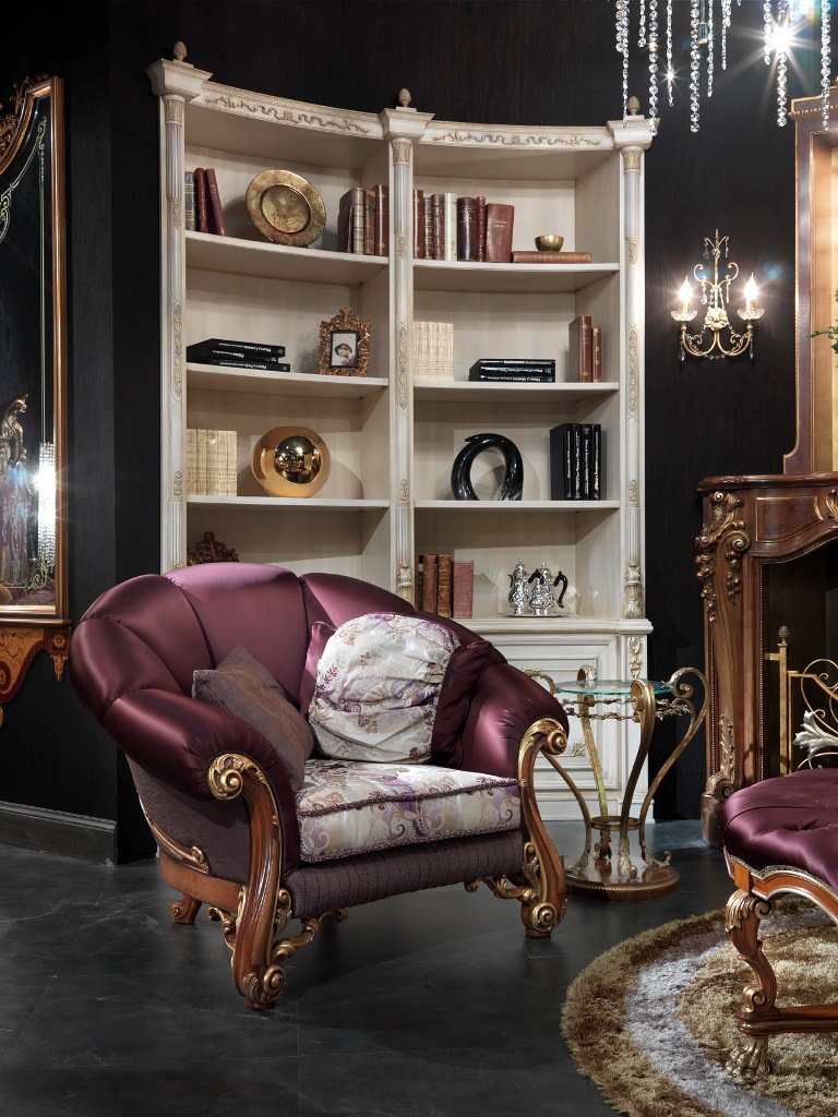 Chair with armrests, Citterio