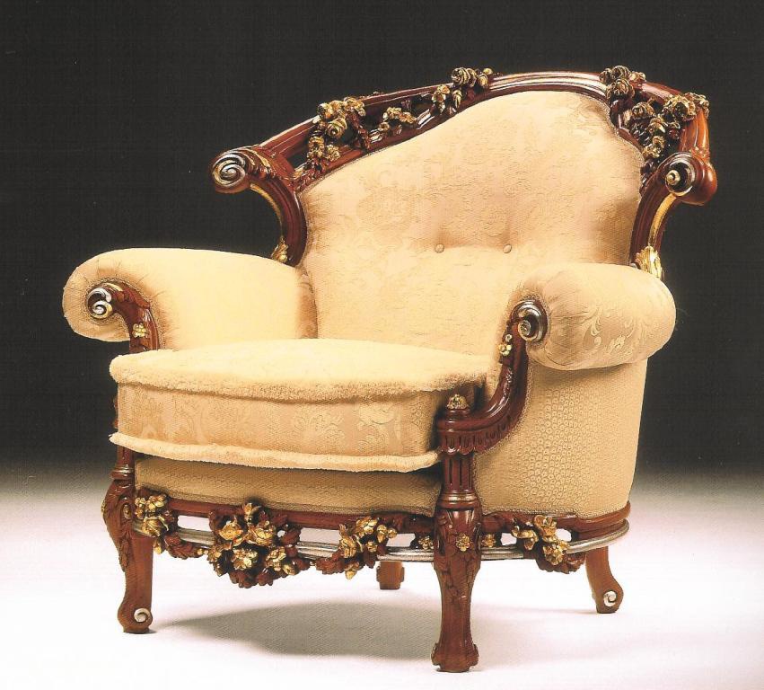 Chair with armrests, Citterio