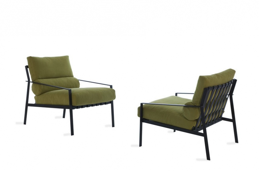 Chair upholstery leather or textile Ozio 034001/034002, Arketipo