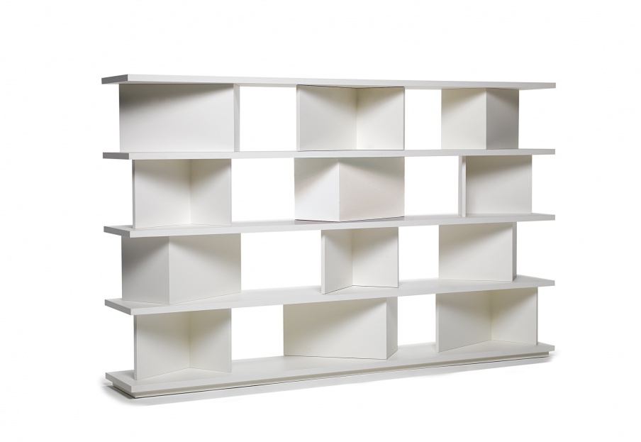 The rack is made of solid wood Seagram 140301(02)/140303(04), Arketipo 