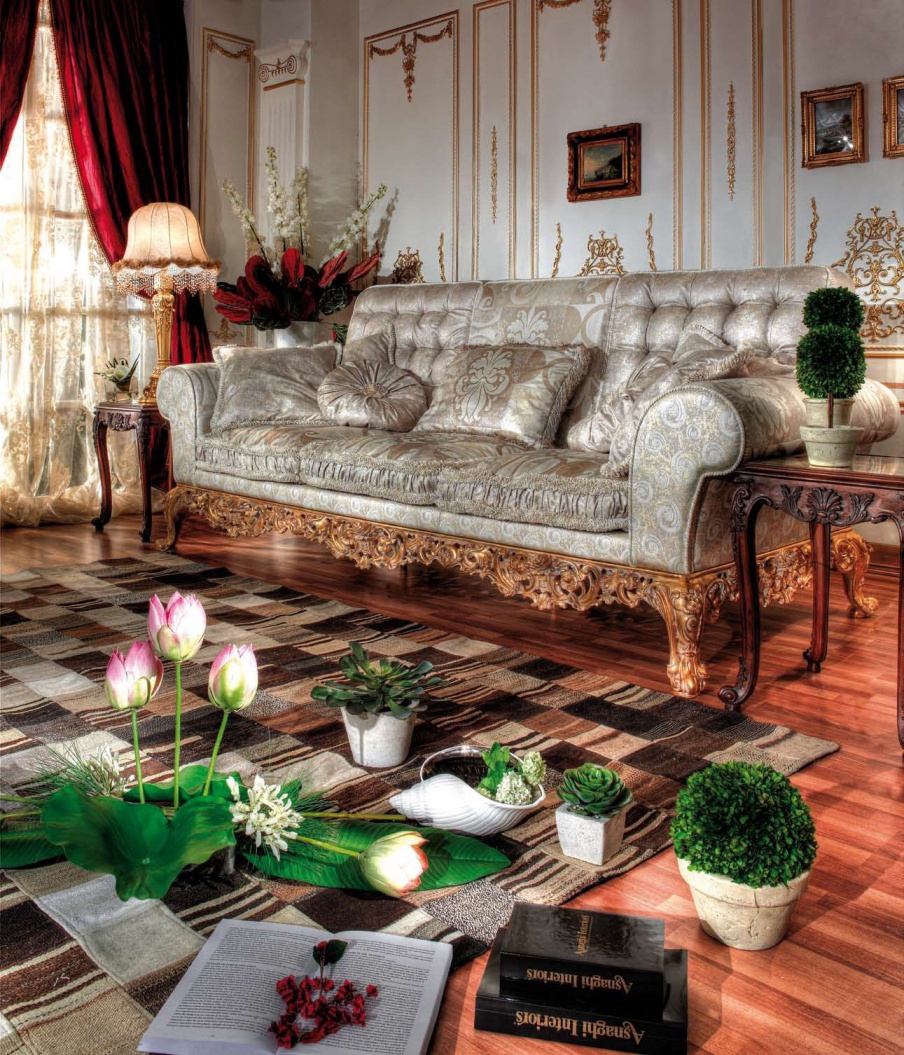 Three seater sofa, Asnaghi Interiors