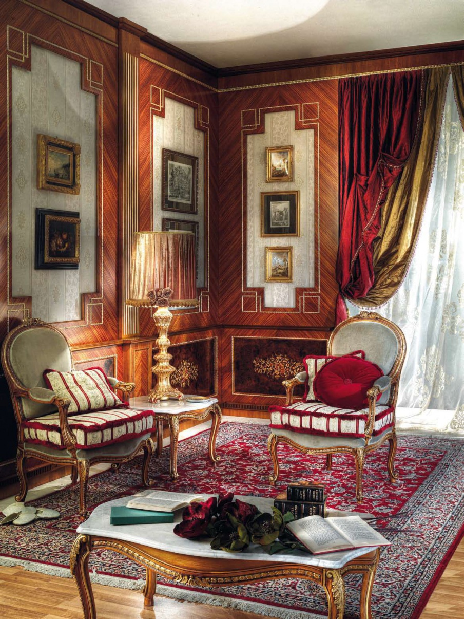 Chair with armrests, Asnaghi Interiors