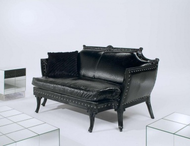 Sofa with shaped back, Cornelio Cappellini