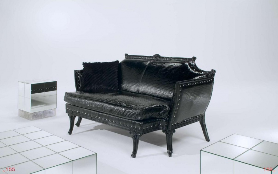 Sofa with shaped back, Cornelio Cappellini