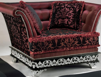 The Vanity chair in fabric, Francesco Molon