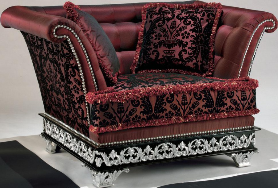 The Vanity chair in fabric, Francesco Molon