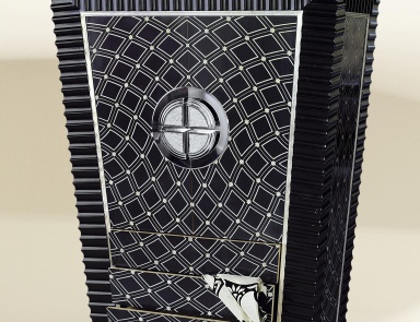 The Luna chest of drawers made from natural wood, Francesco Molon