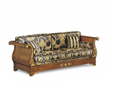 Three seater sofa on a frame of wood, Francesco Molon