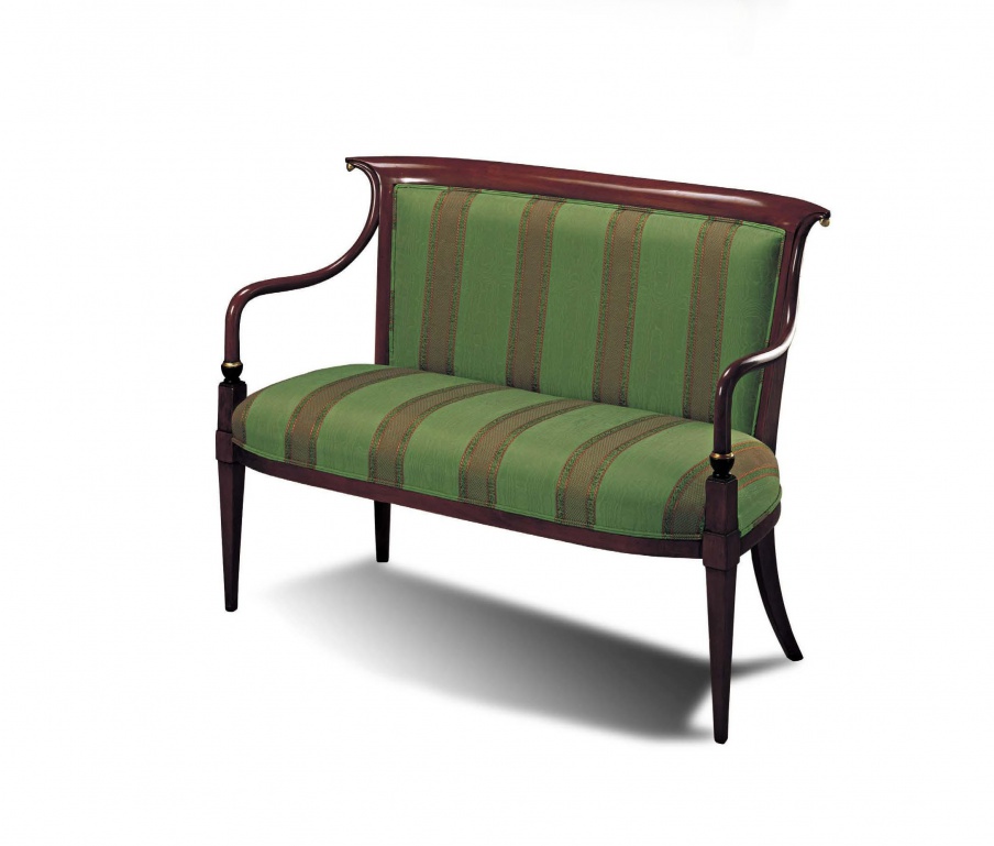 Sofa with curved armrests Francesco Molon