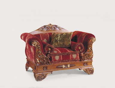 Armchair in fabric, Francesco Molon