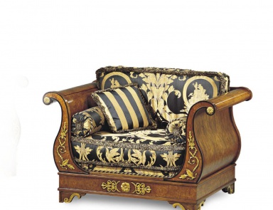 Armchair in fabric, Francesco Molon