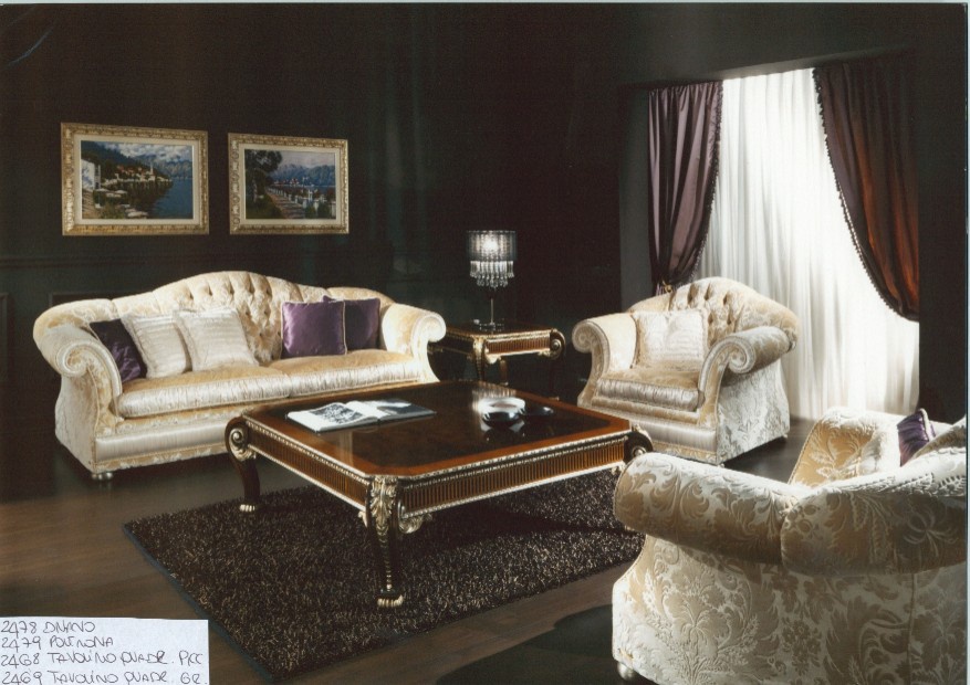 Sofa set of five subjects, Ceppi