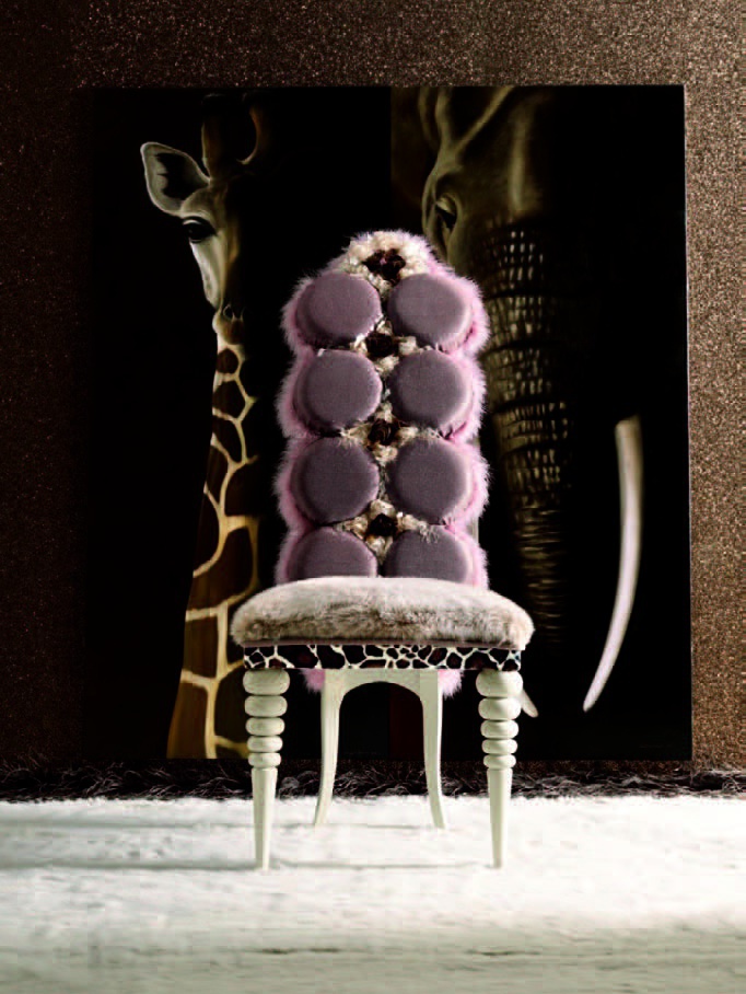 Chair with high back, AltaModa