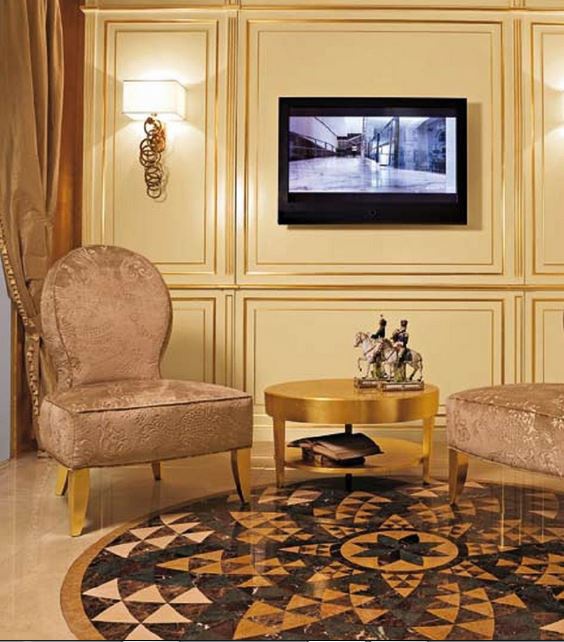 The high-backed chair, Minotti Collezioni