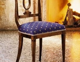 Chair made of solid wood, the Moletta Mobili