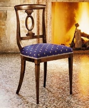 Chair made of solid wood, the Moletta Mobili