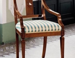 Chair with armrests, Moletta Mobili
