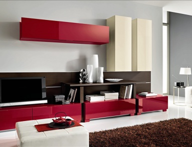 Modular system for the living room, Mercantini