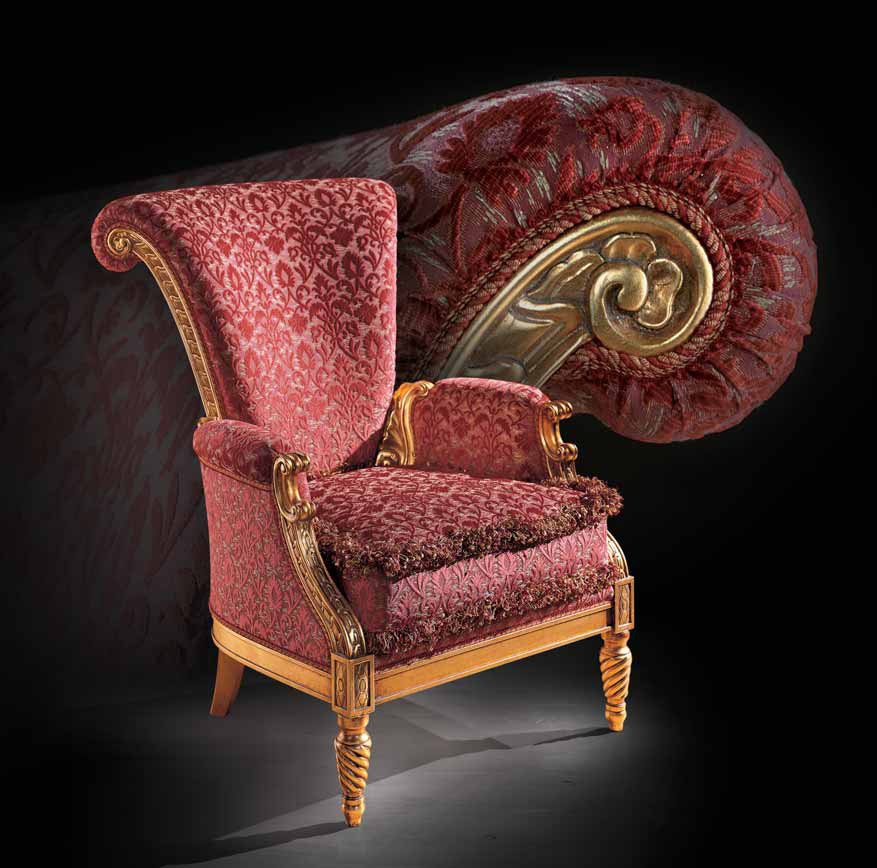 Chair made of solid wood, Ezio Bellotti