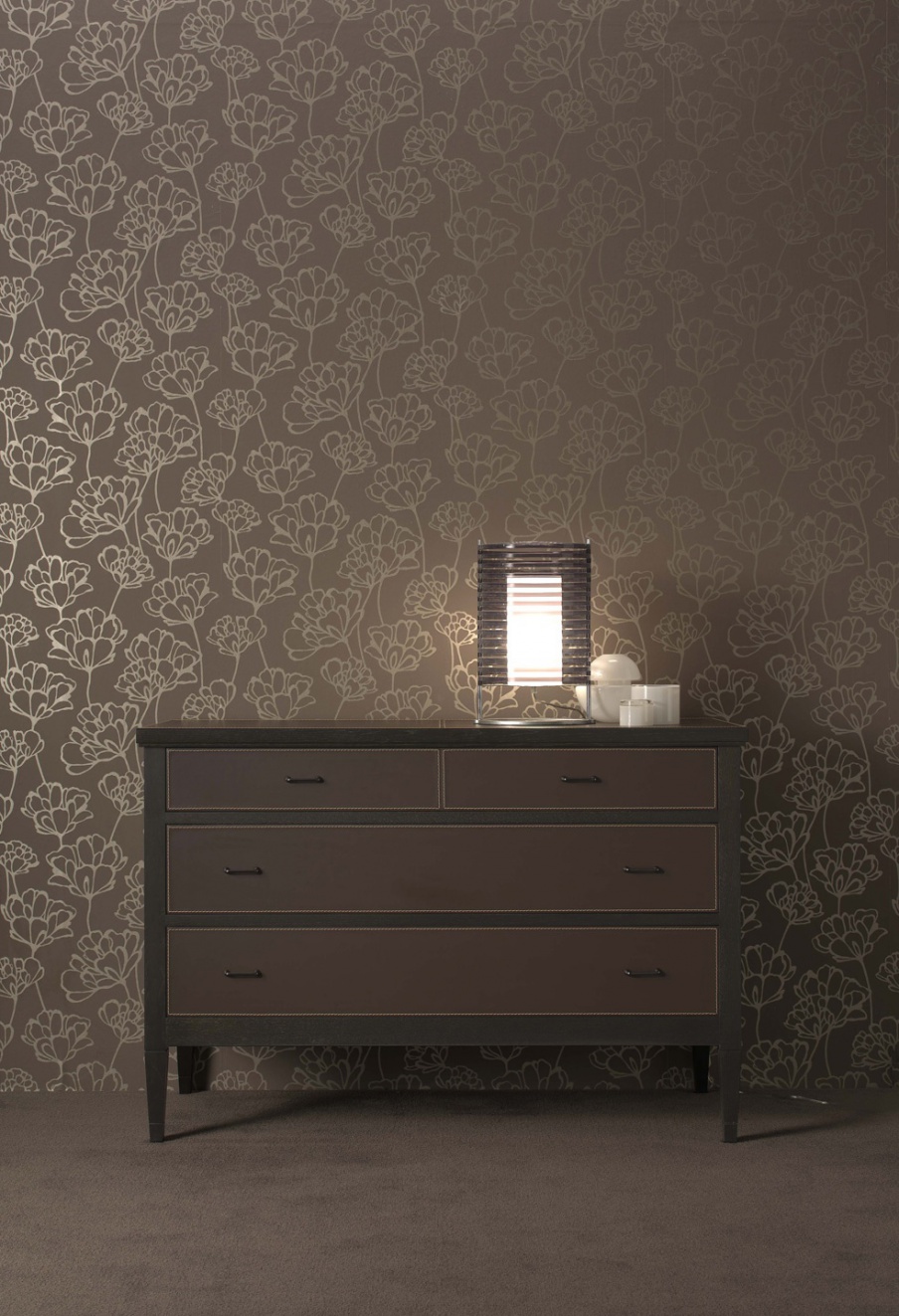 A chest of drawers on high legs Panama, Galimberti Nino