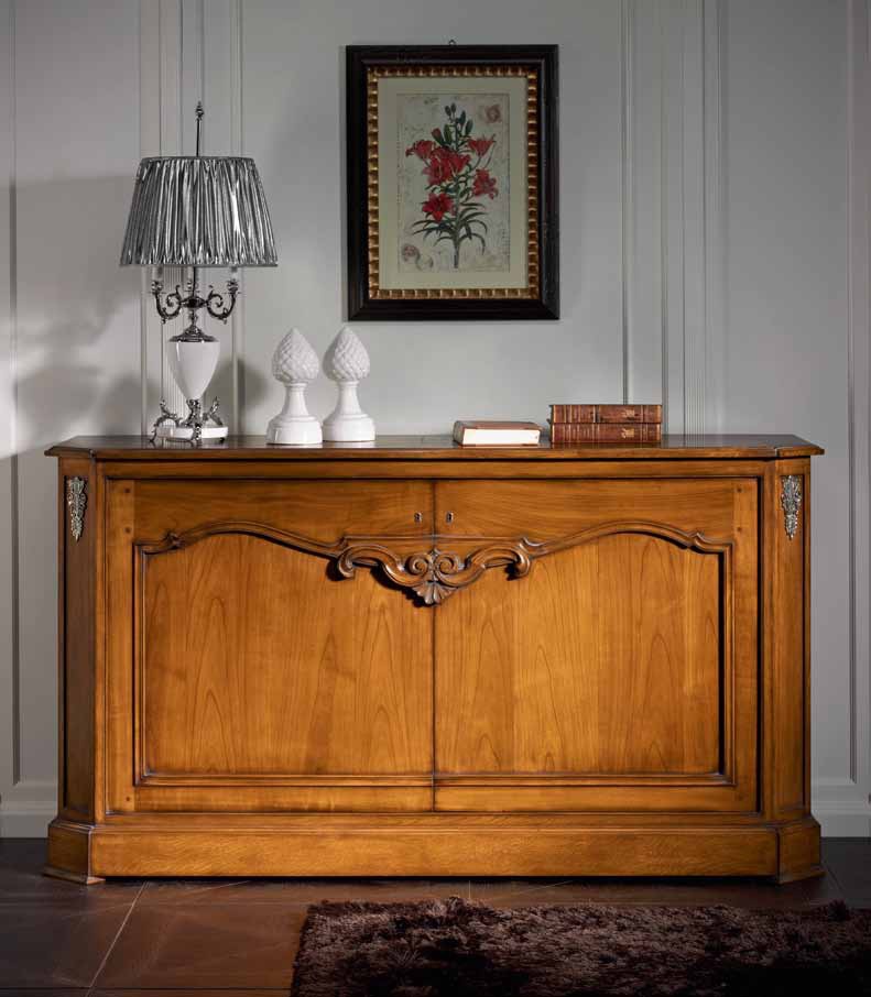Sideboard in solid wood, Prestige