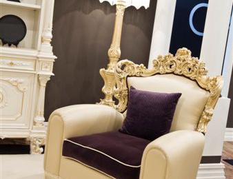 A carved armchair, Silik