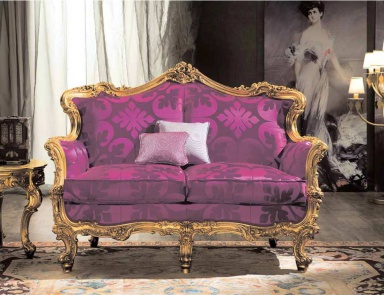 Double sofa Omero, Silik