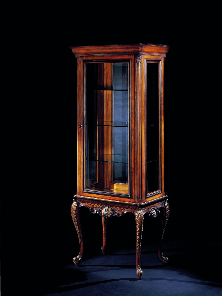 Showcase made of solid wood, Ramplodi