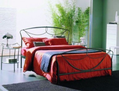 Bed with high headboard and footboard Elenia, Bontempi Casa