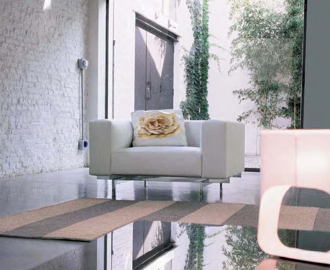 Chair on a metal frame, Glide - Bonaldo