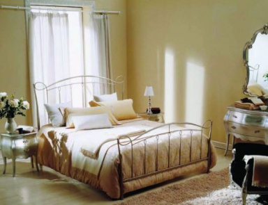 Bed with high headboard and footboard Ginevra, Bontempi Casa
