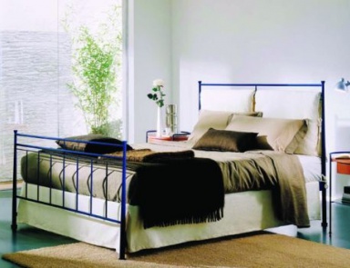 Bed with high headboard and footboard Logos, Bontempi Casa
