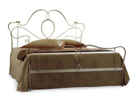 Bed with high headboard Marlen, Bontempi Casa