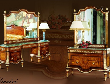 Dressing table made of wood Mida
