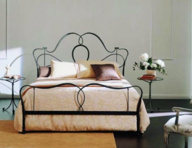 Bed with high headboard and footboard Marlen, Bontempi Casa