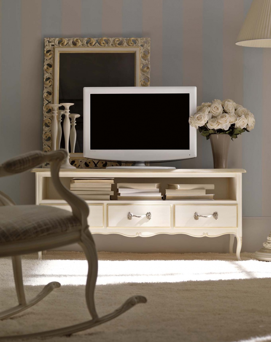 Cabinet for TV solid wood Ambiente Giorno, Savio Firmino