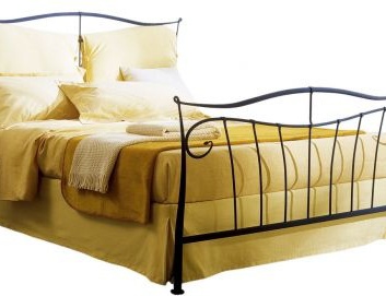 Bed with high headboard Morgana, Bontempi Casa