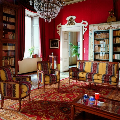 Set for the living room