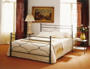 Single bed on a metal frame Bernini, Bontempi Casa