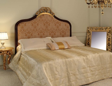 Furniture set for bedroom Letto Cresta: double bed, bedside table, floor mirror - Sm Divani