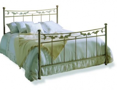 Double bed on a metal frame Brunelleschi, Bontempi Casa