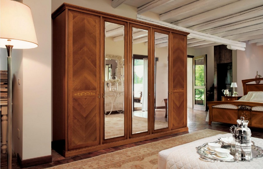 Wardrobe with 5 hinged doors Lady 5A, Alf