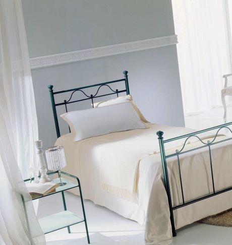 Single bed on a metal frame Brunelleschi, Bontempi Casa