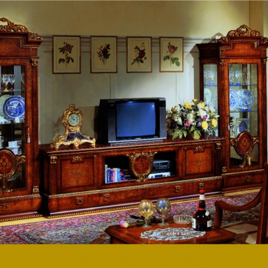 Set for the living room