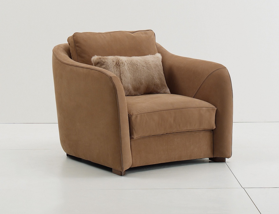 A chair on a frame of beech Julie, Ulivi