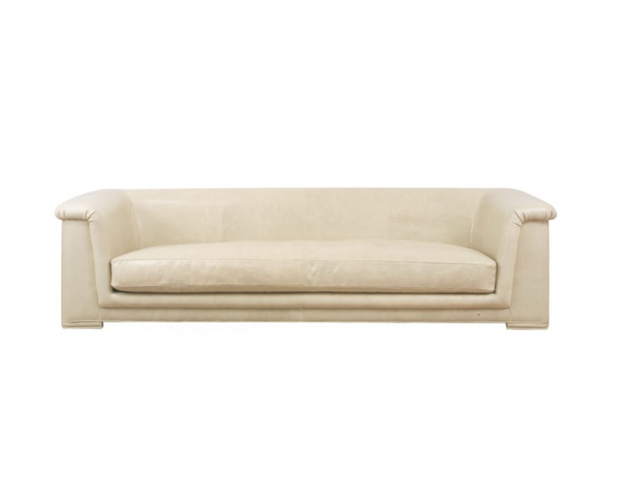 The four-seater sofa on a frame of beech Dylan, Ulivi