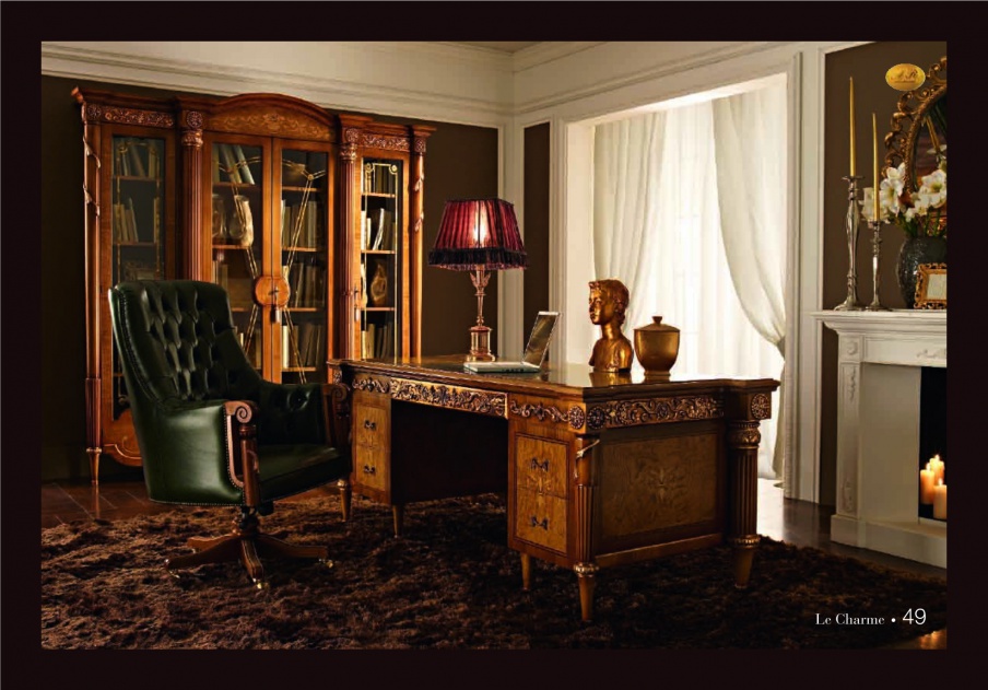 Set for Cabinet carved, AR Arredamenti